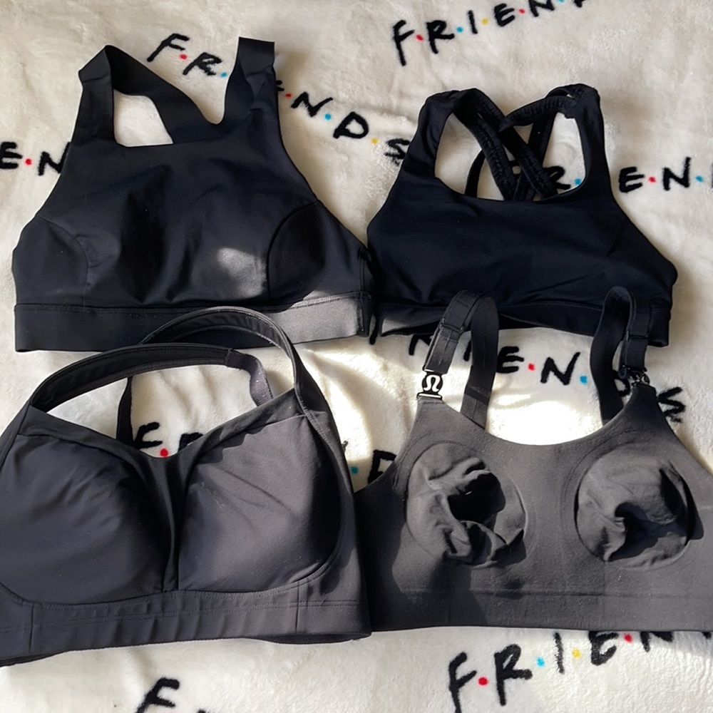 Four Black Lululemon Sports Bras sold!
